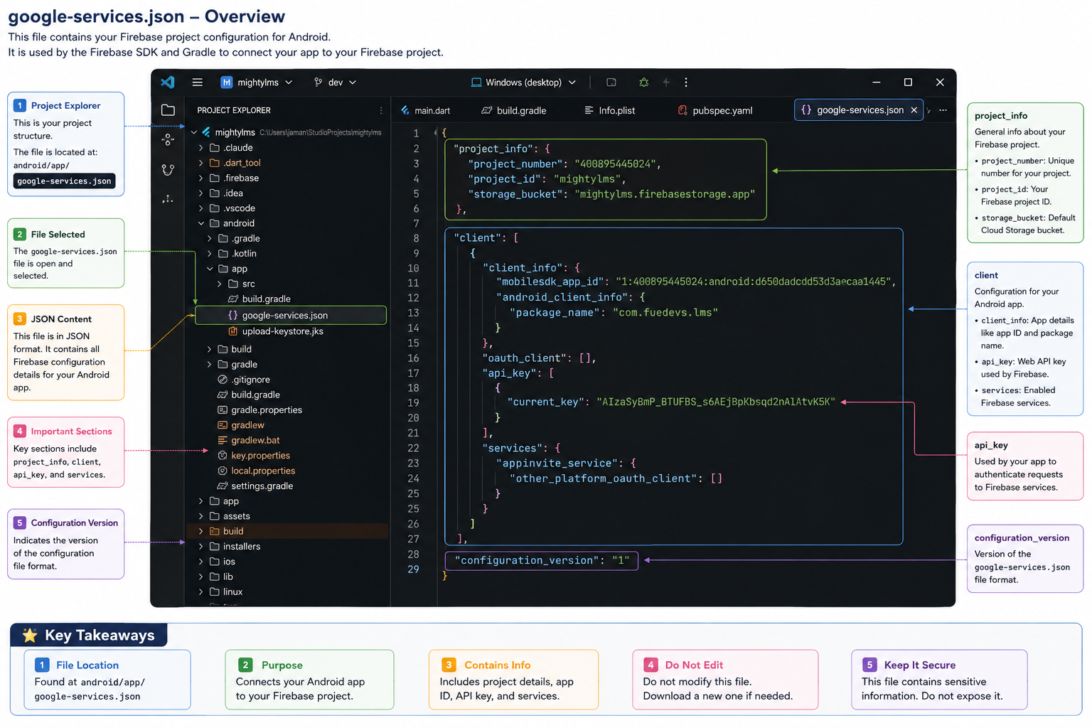google-services.json location